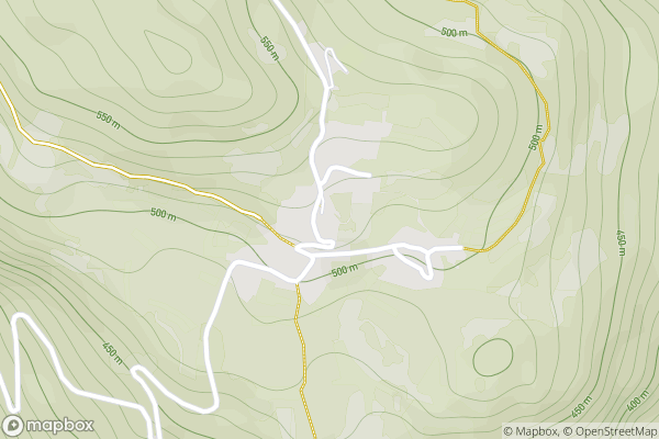static Mapbox map