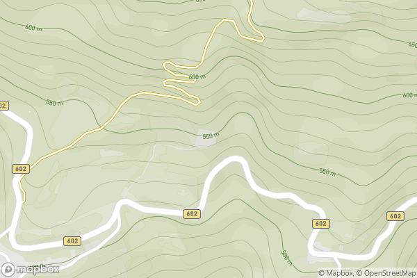 static Mapbox map
