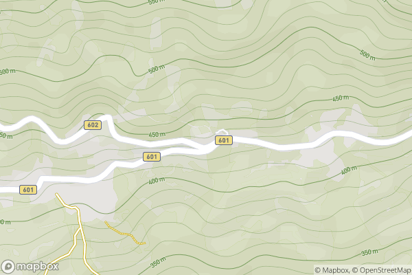 static Mapbox map