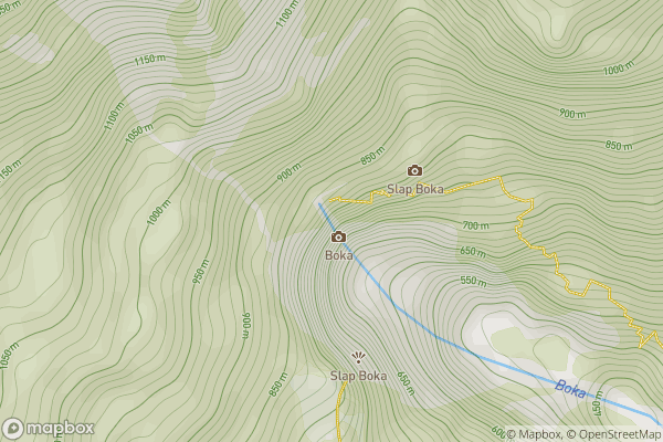 static Mapbox map
