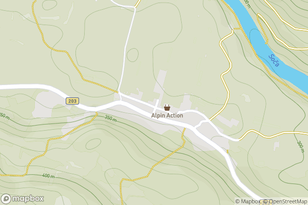 static Mapbox map
