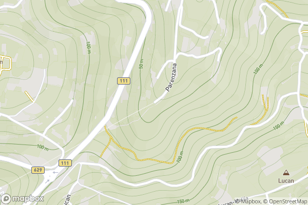 static Mapbox map