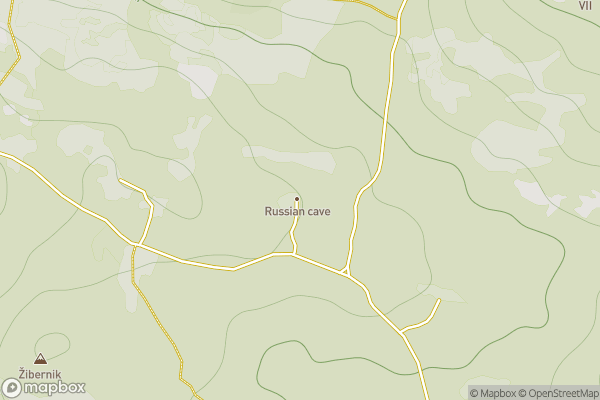 static Mapbox map