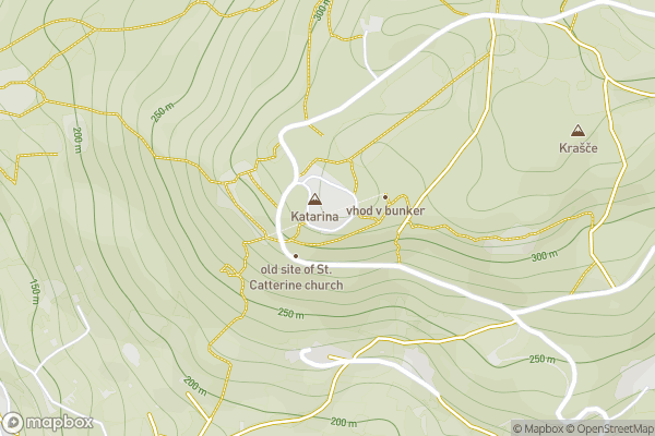 static Mapbox map
