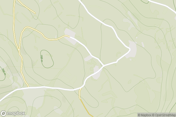 static Mapbox map