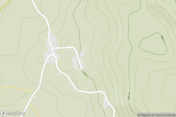 static Mapbox map