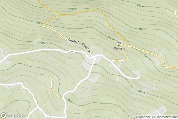 static Mapbox map