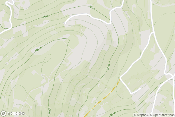 static Mapbox map