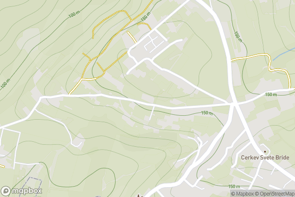 static Mapbox map