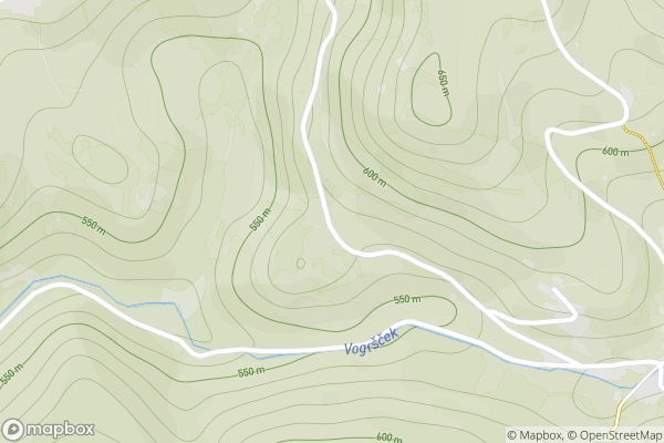 static Mapbox map
