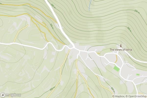 static Mapbox map