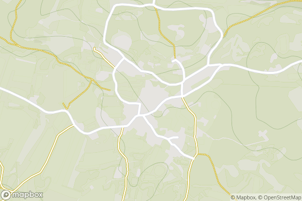 static Mapbox map