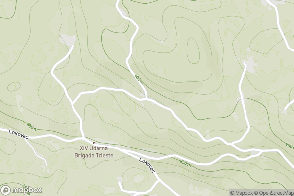 static Mapbox map