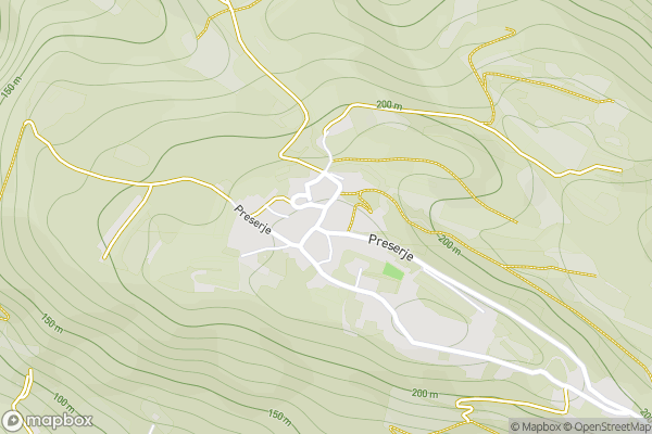 static Mapbox map