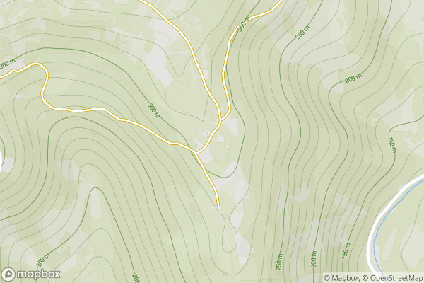 static Mapbox map