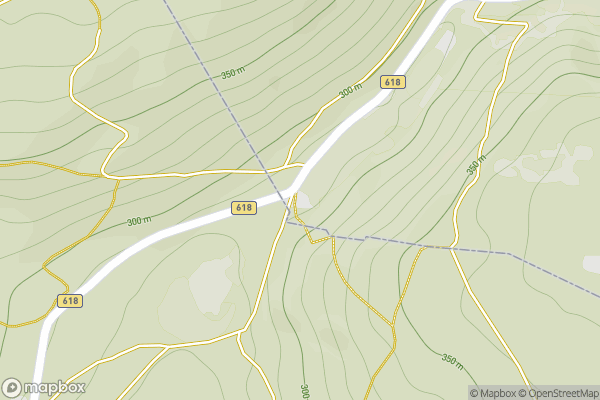 static Mapbox map