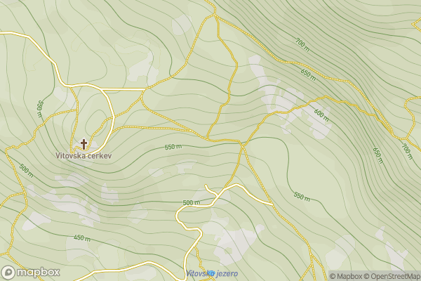 static Mapbox map