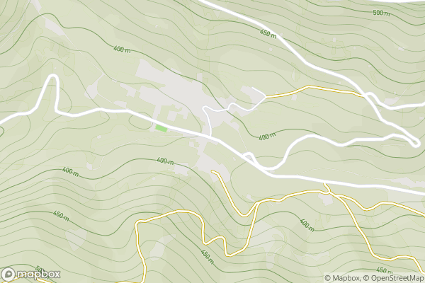 static Mapbox map