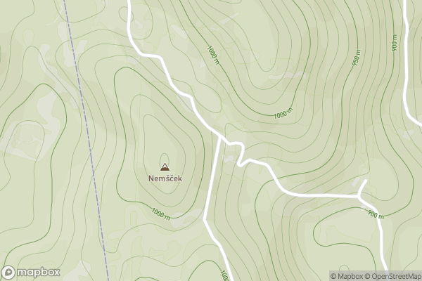 static Mapbox map