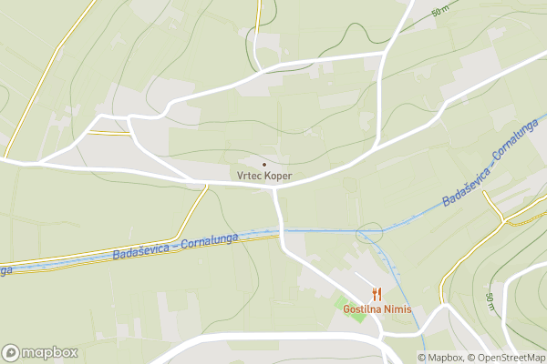 static Mapbox map