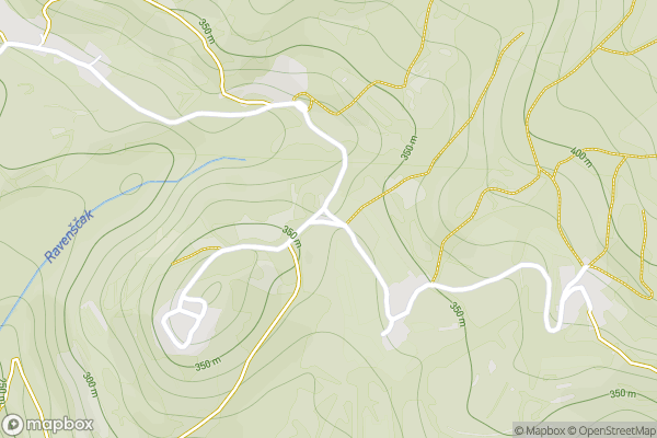 static Mapbox map