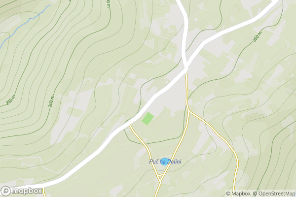 static Mapbox map