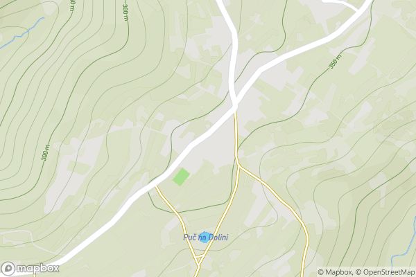 static Mapbox map