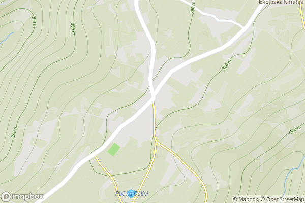 static Mapbox map