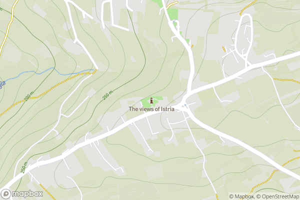 static Mapbox map