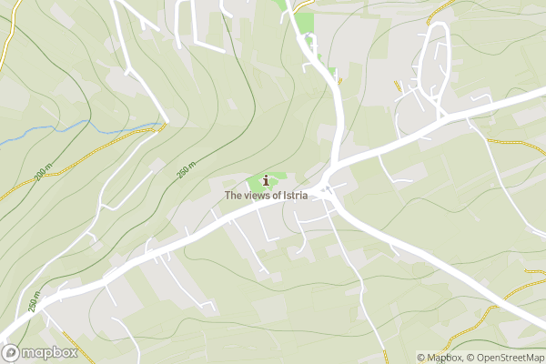 static Mapbox map