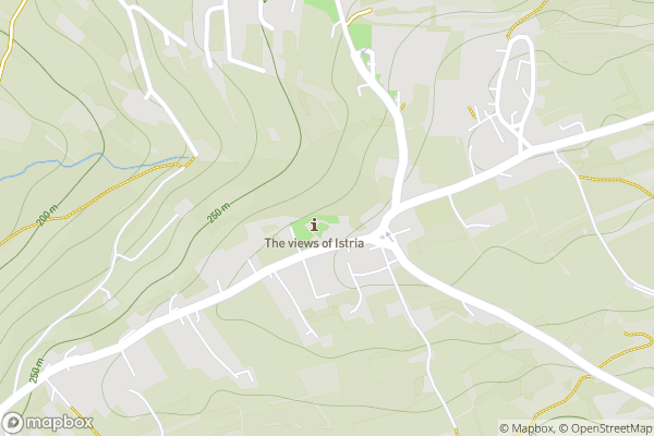 static Mapbox map