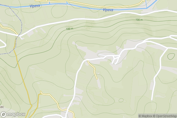 static Mapbox map