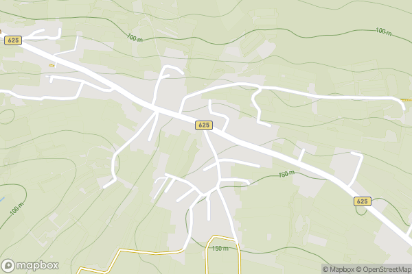 static Mapbox map