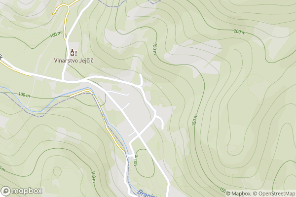 static Mapbox map