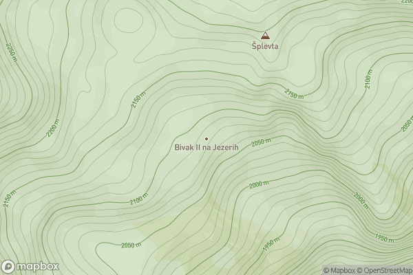 static Mapbox map