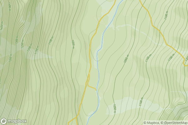 static Mapbox map