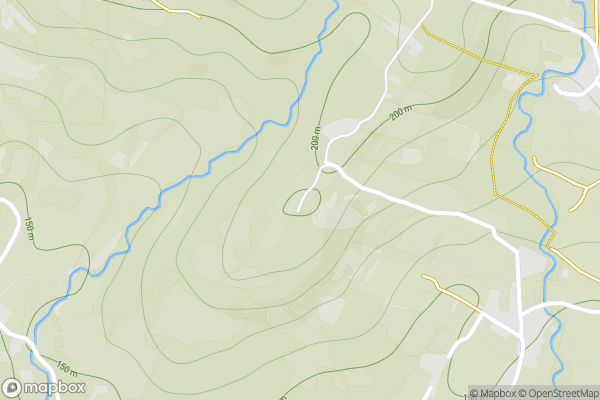 static Mapbox map