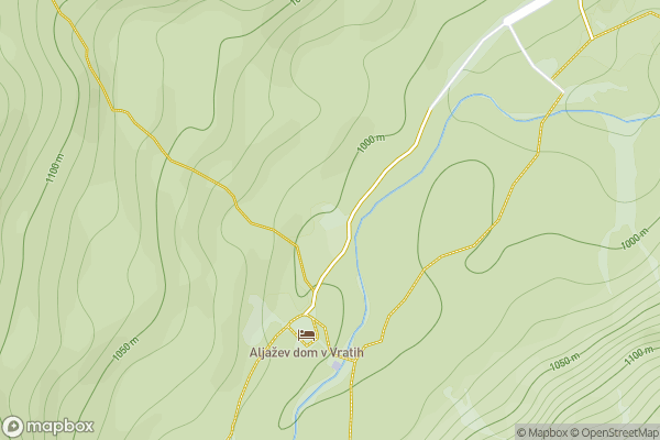 static Mapbox map