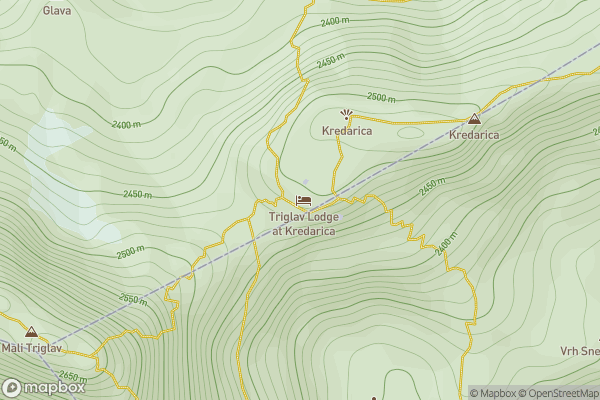 static Mapbox map