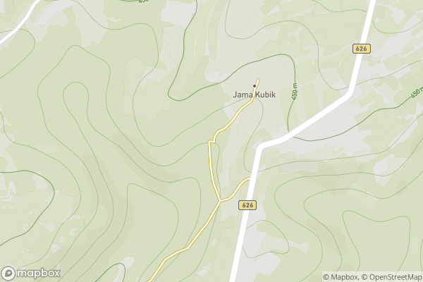 static Mapbox map