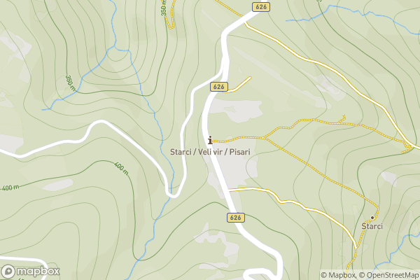 static Mapbox map