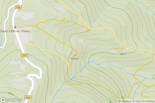static Mapbox map