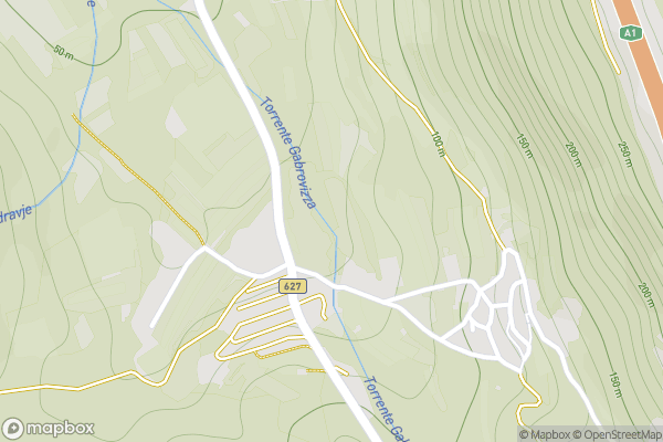 static Mapbox map