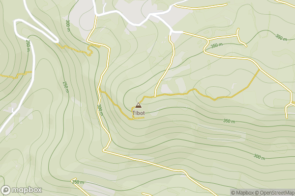 static Mapbox map