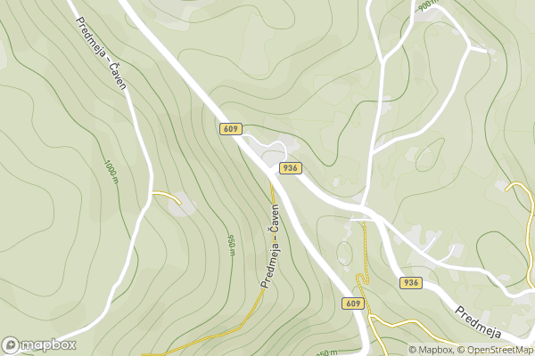static Mapbox map
