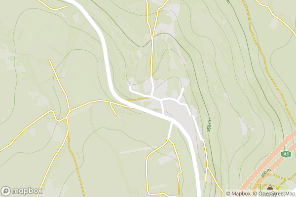 static Mapbox map
