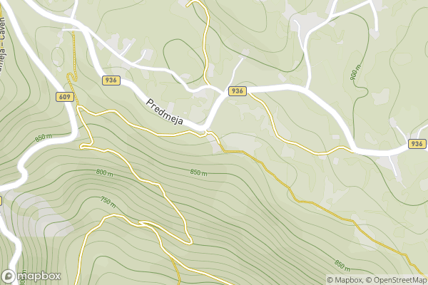 static Mapbox map