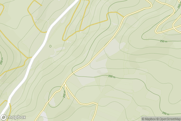 static Mapbox map