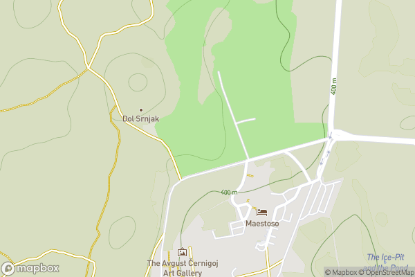 static Mapbox map