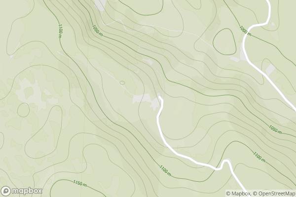 static Mapbox map